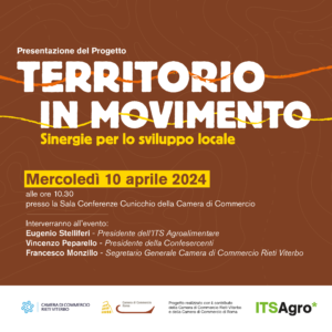 Presentato il progetto “Territorio in Movimento”: una sinergia per lo sviluppo locale